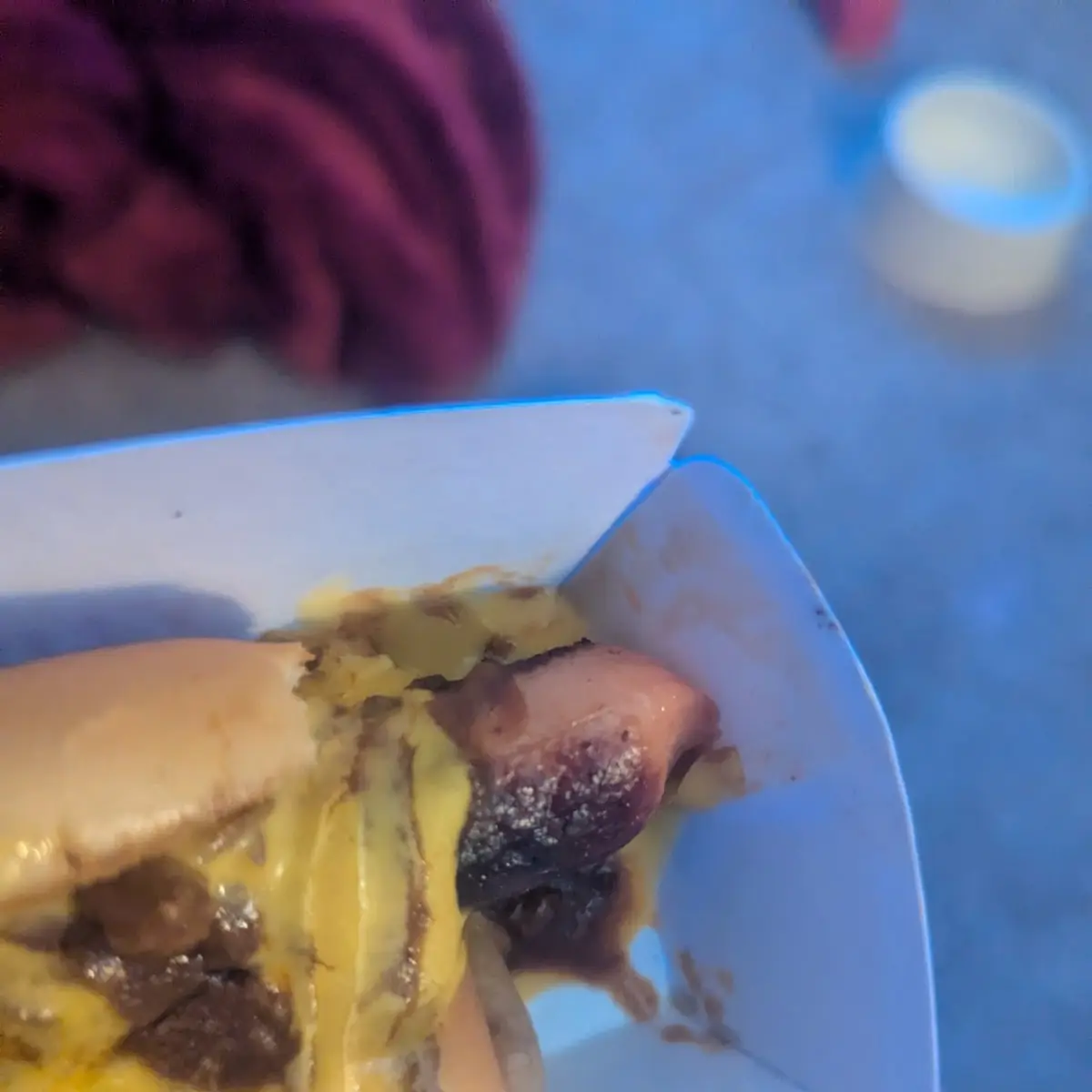 Burnt Chili Dog