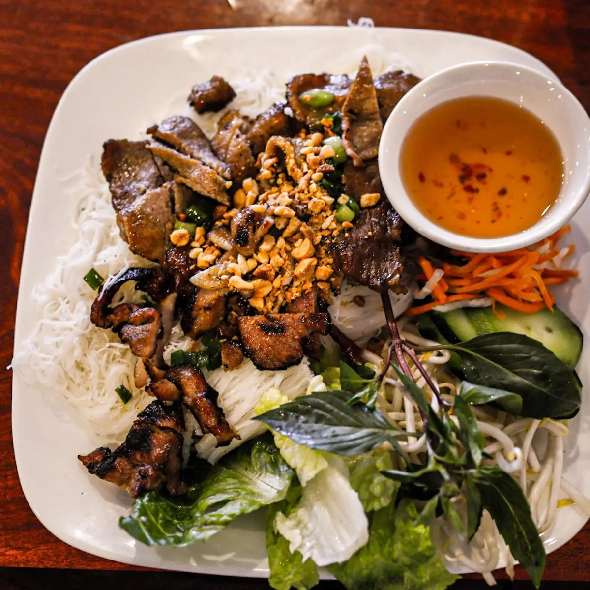 Bun Cha Gio Thit Nurong Egg Rolls & Grilled Pork 27