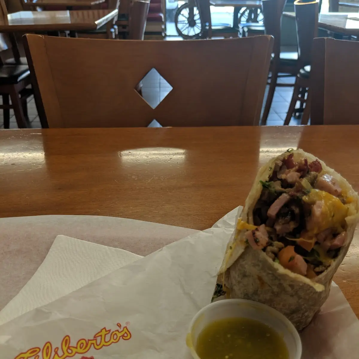Patron Burrito