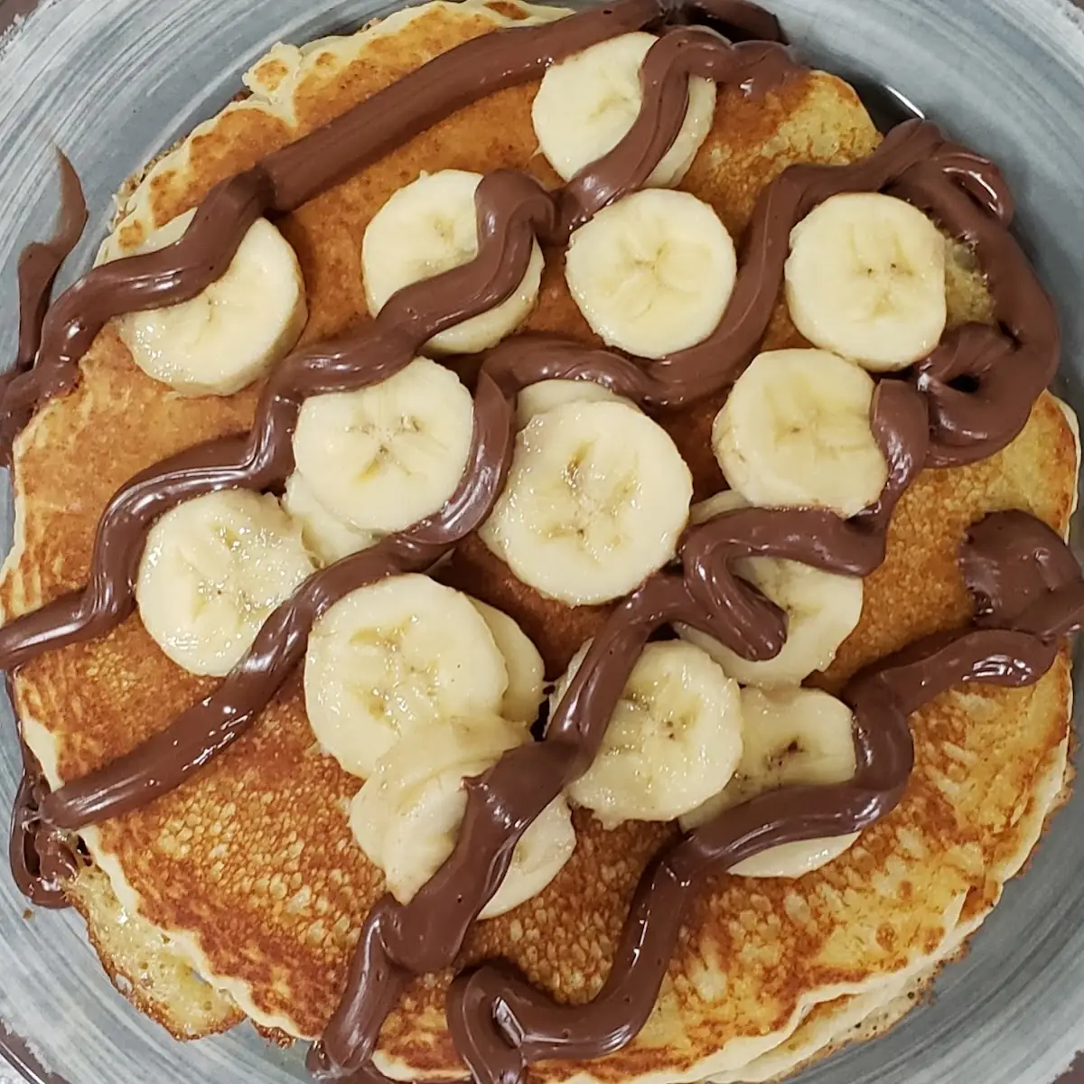 Nutella Banana Pancakes
