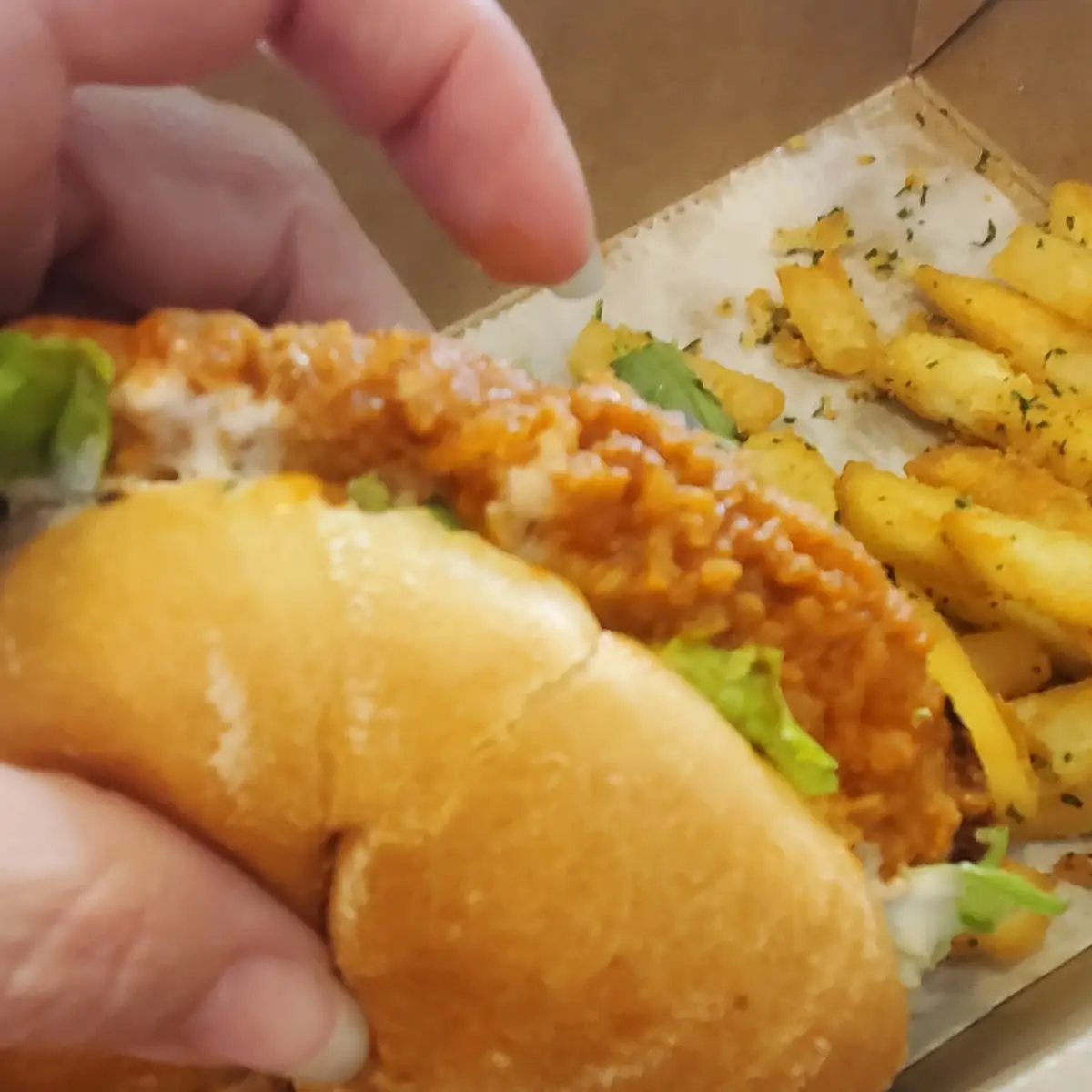 Spicy Chicken Sandwich Combo