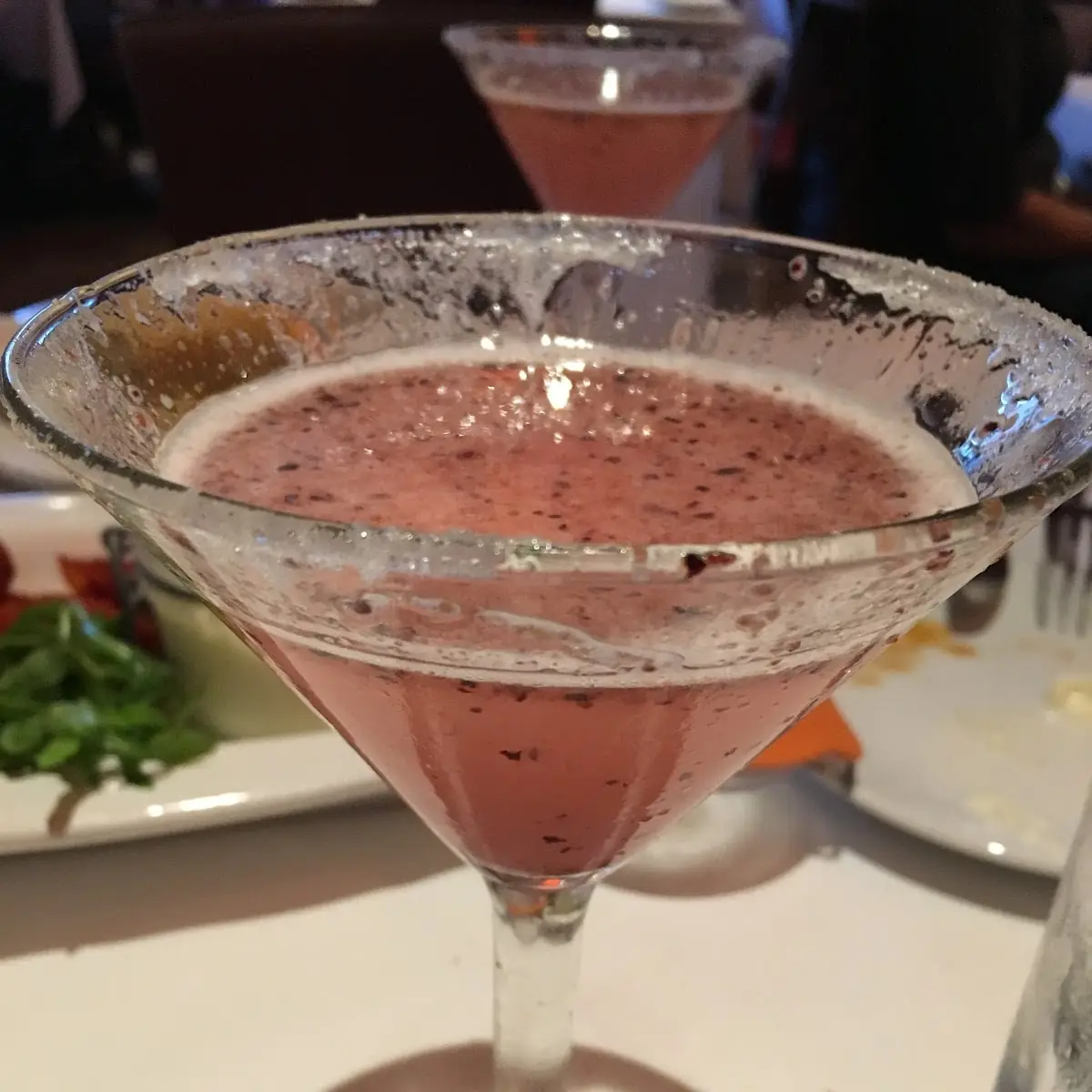Blueberry Lemon Drop Martini