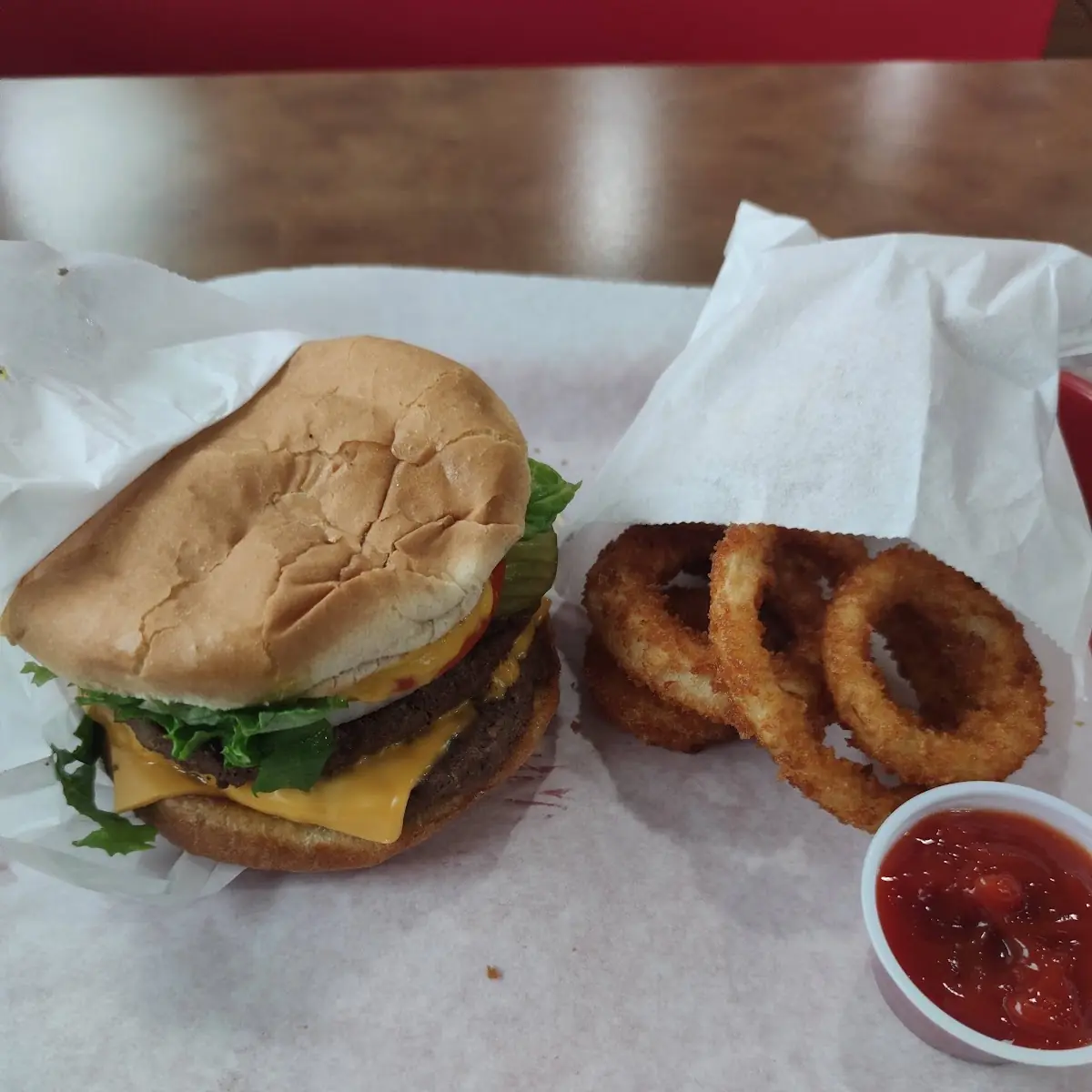 Double Cheeseburger Combo