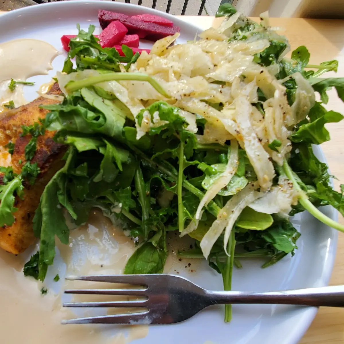 Pan Roasted Salmon Dinner