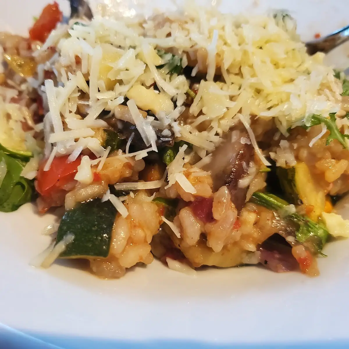Shrimp and Scallop Risotto, Zees Wine Bar & Grill