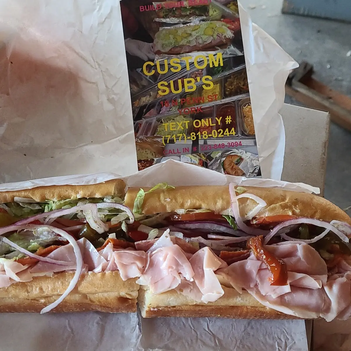Whole Italian Sub