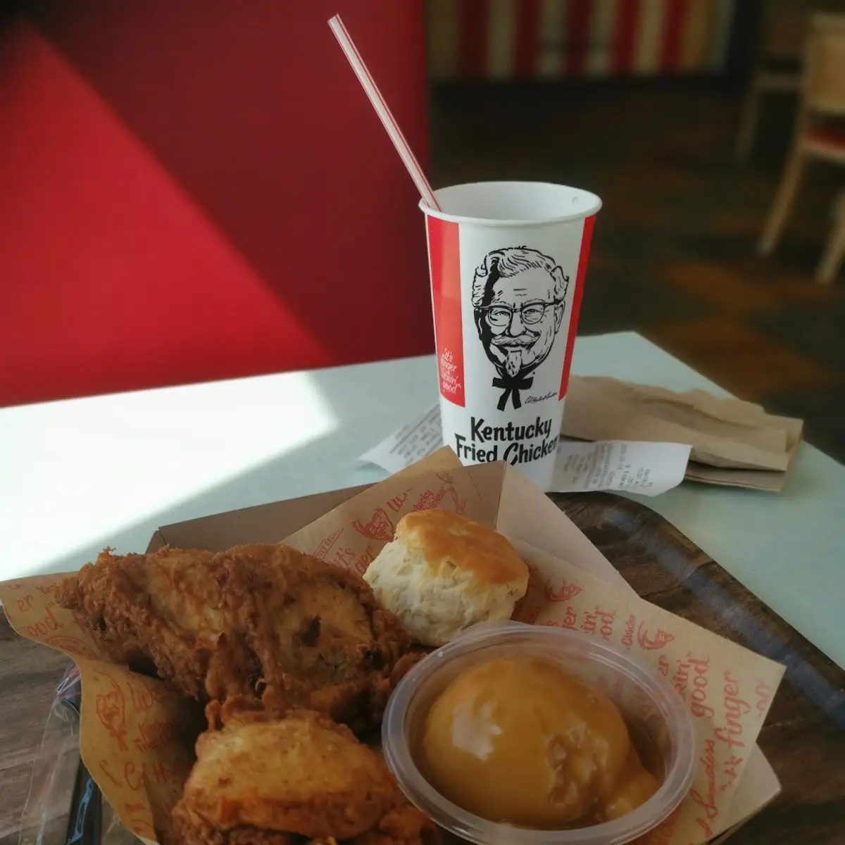 2 Piece Original Recipe Mash Biscuit Drink