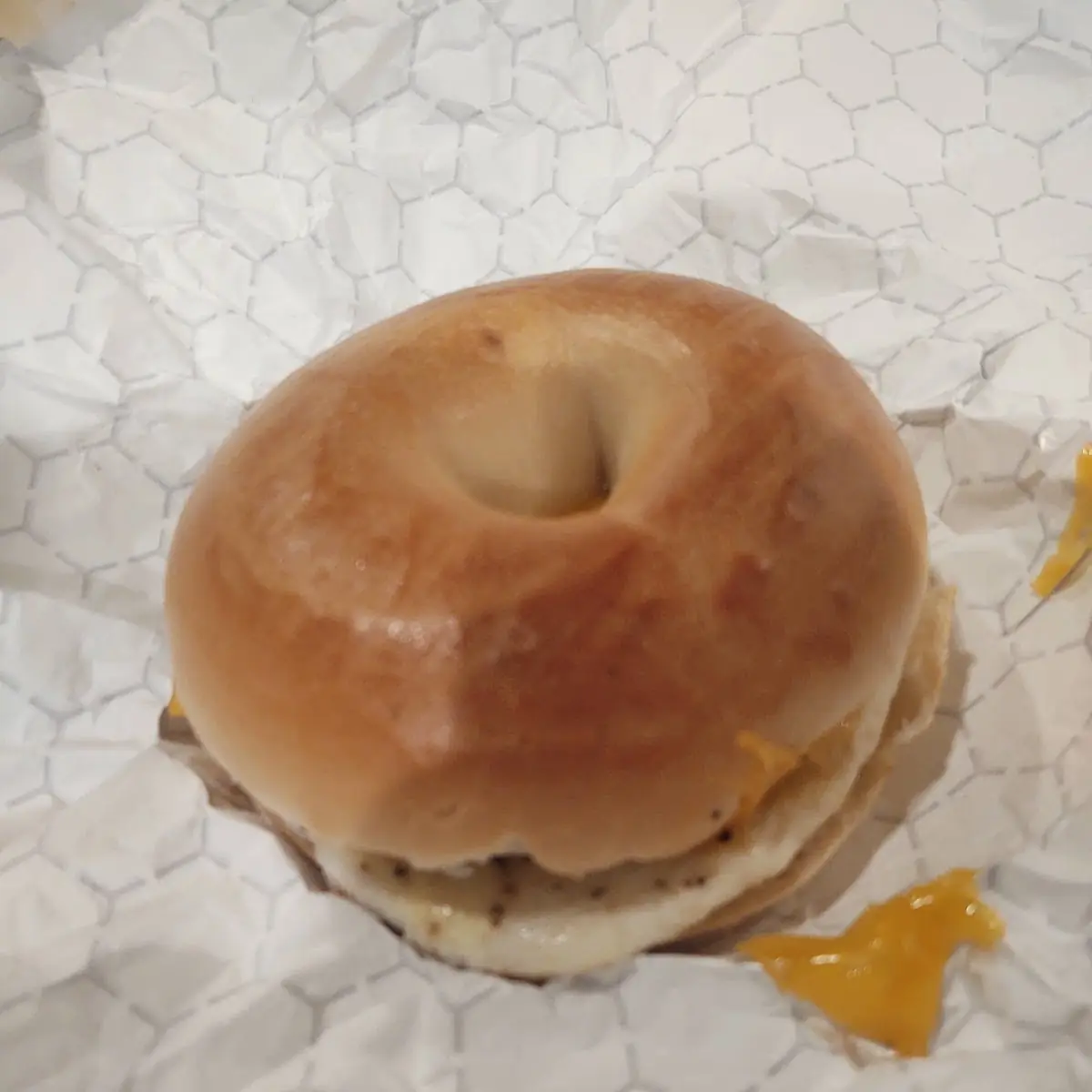 Sausage Egg and Cheese Sandwich