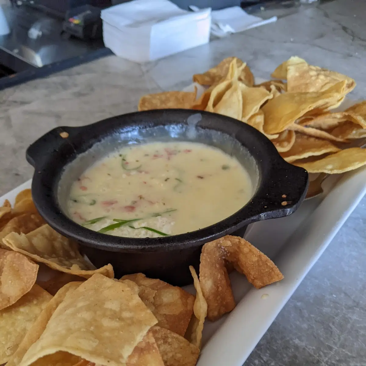 House Queso Dip & Chips