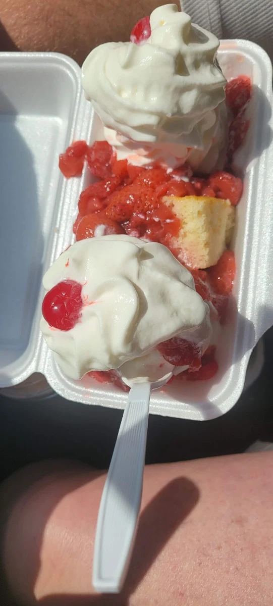 Strawberry Shortcake Sundae