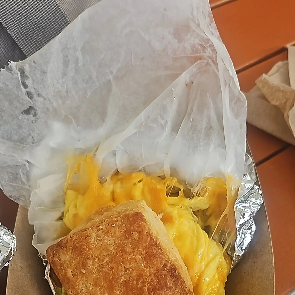 Egg and Cheese Biscuit