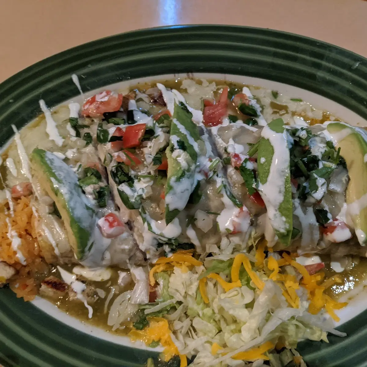 Cilantro Lime Chicken Burrito