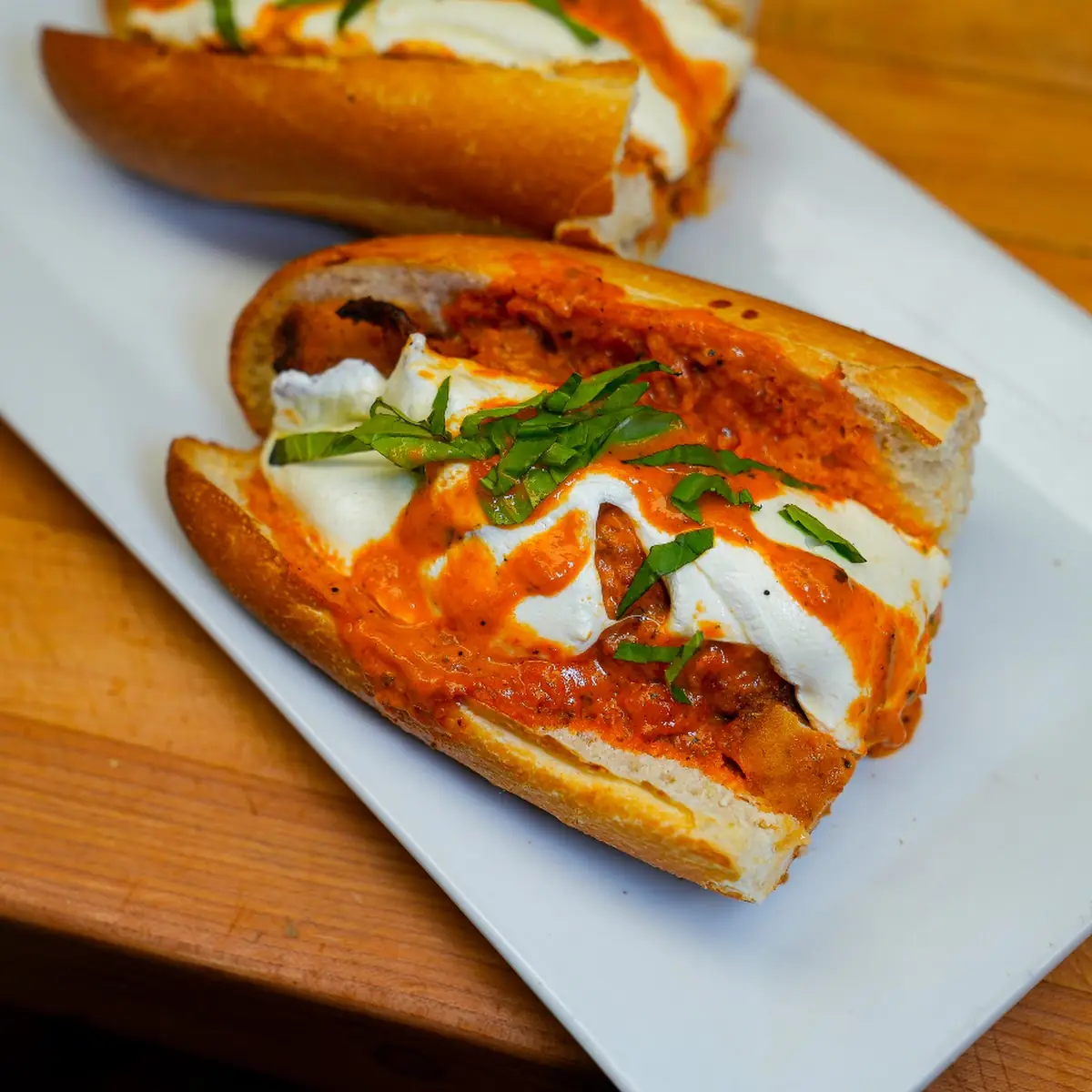 Meatball Parm Sandwich
