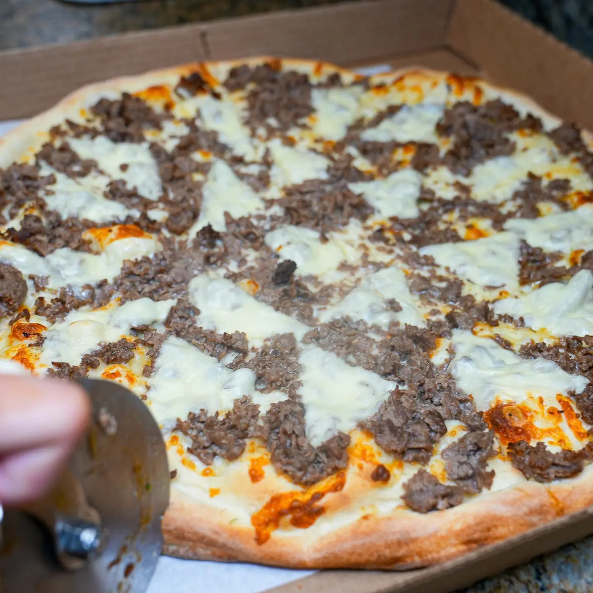 Medium Cheesesteak Pizza