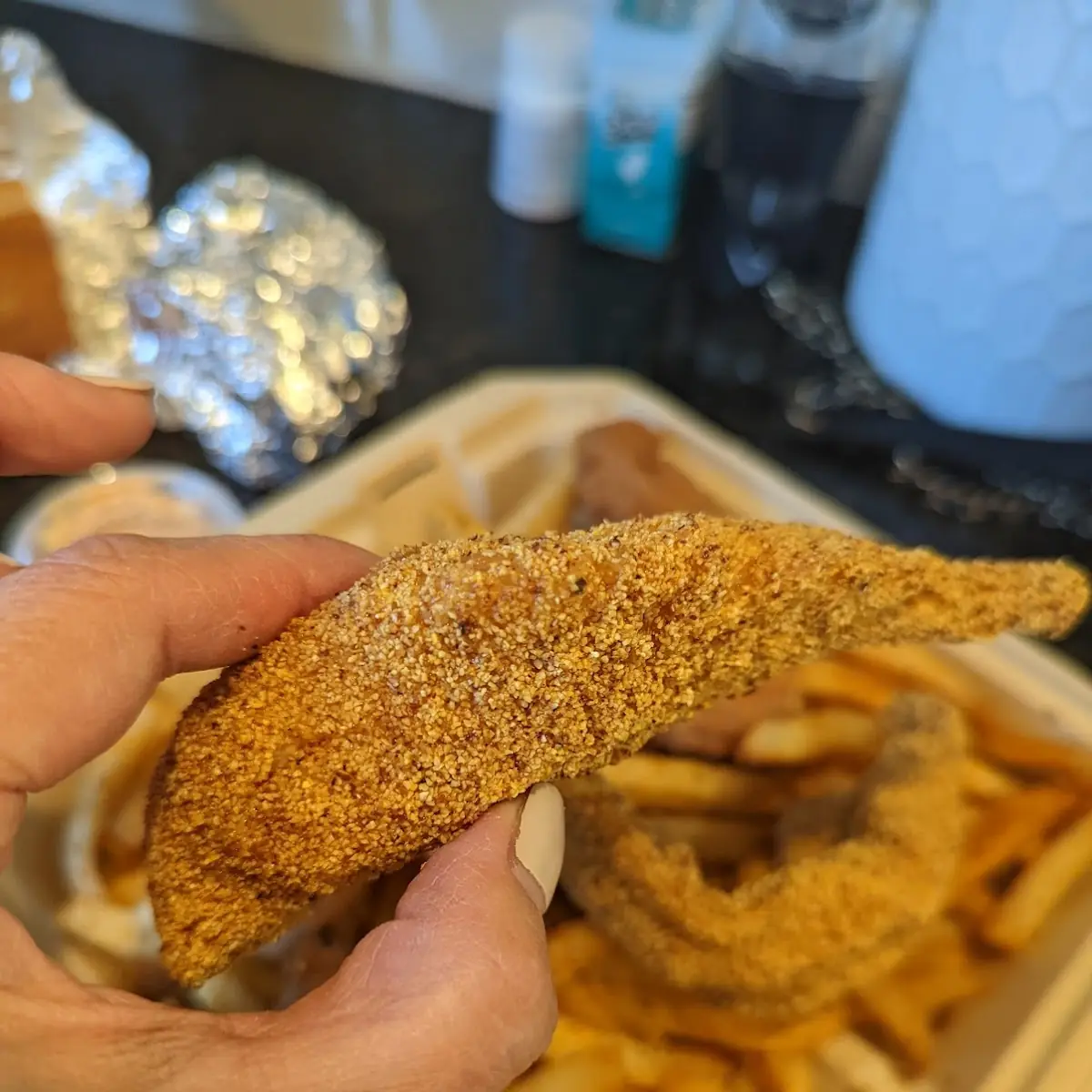 A Very Sad Small Piece of Catfish