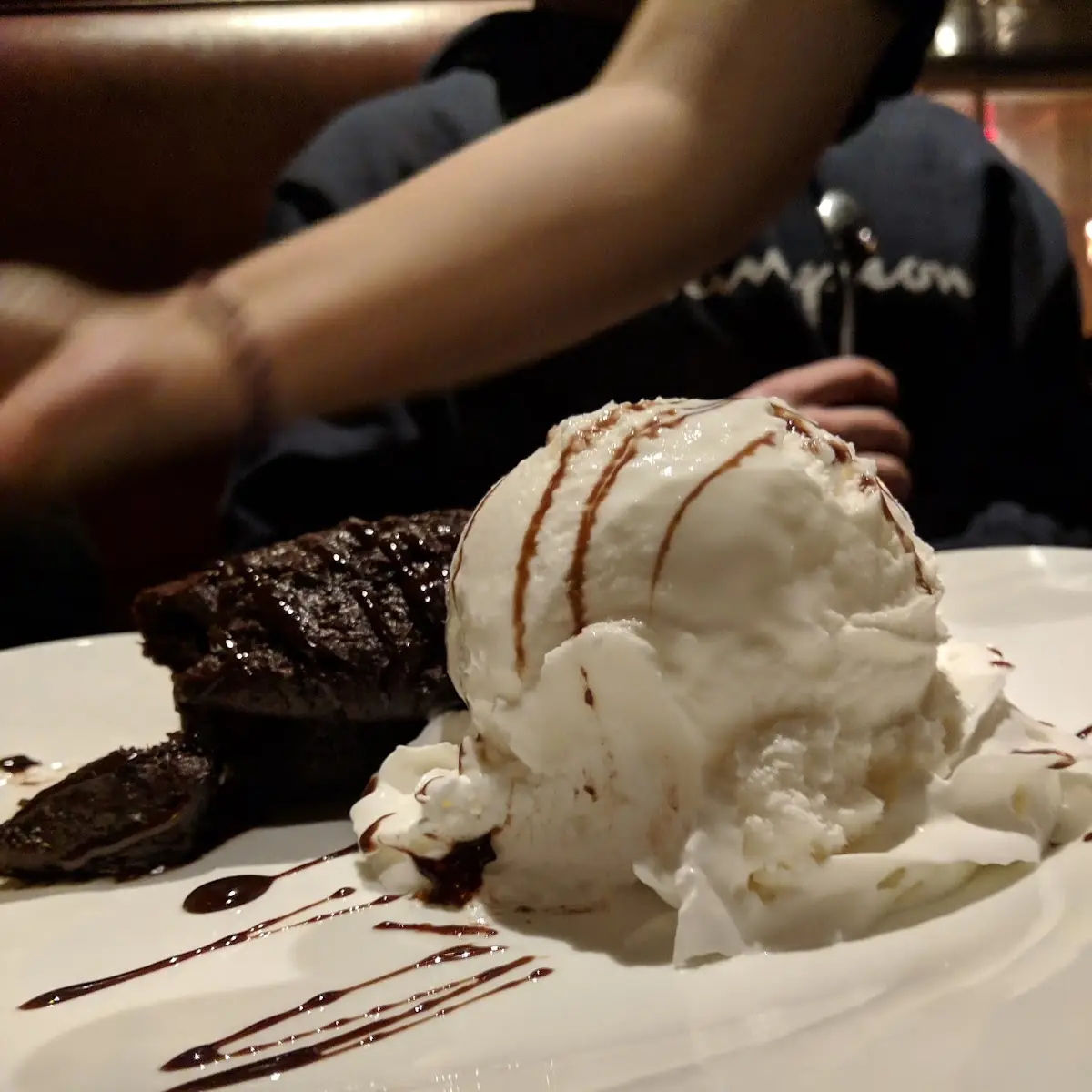 Chocolate Lava Cake with Vanilla Ice Cream