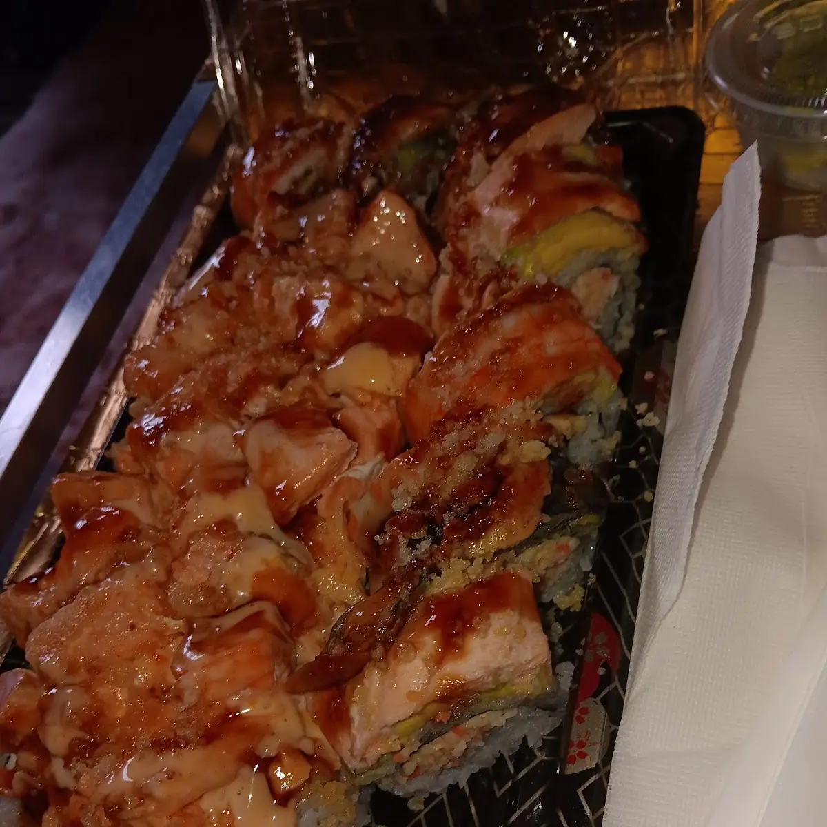 Baked Salmon Roll & Cowboy Maki Roll