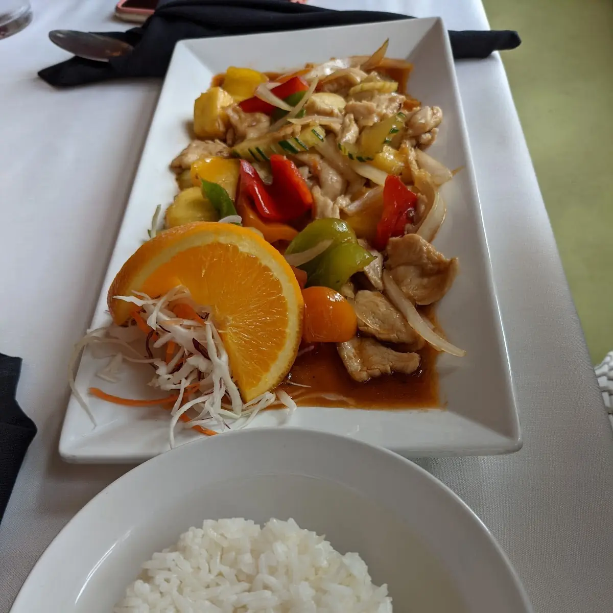 Sweet and Sour Chicken Pad Thai
