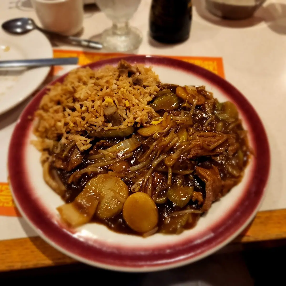 Chop Suey with Fried Rice