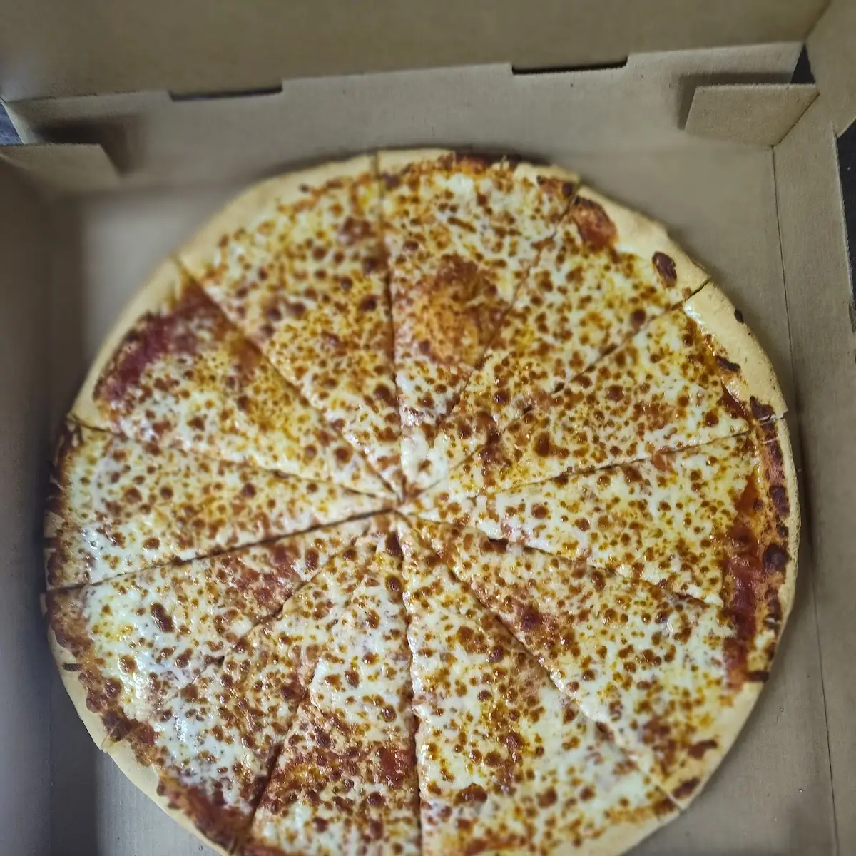 Thin Crust Cheese Pizza