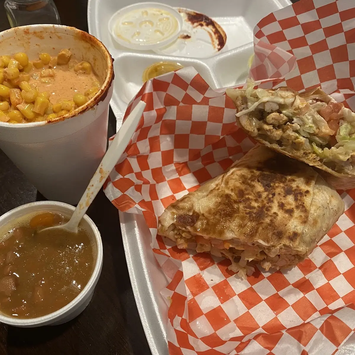 Huge Chicken Burrito