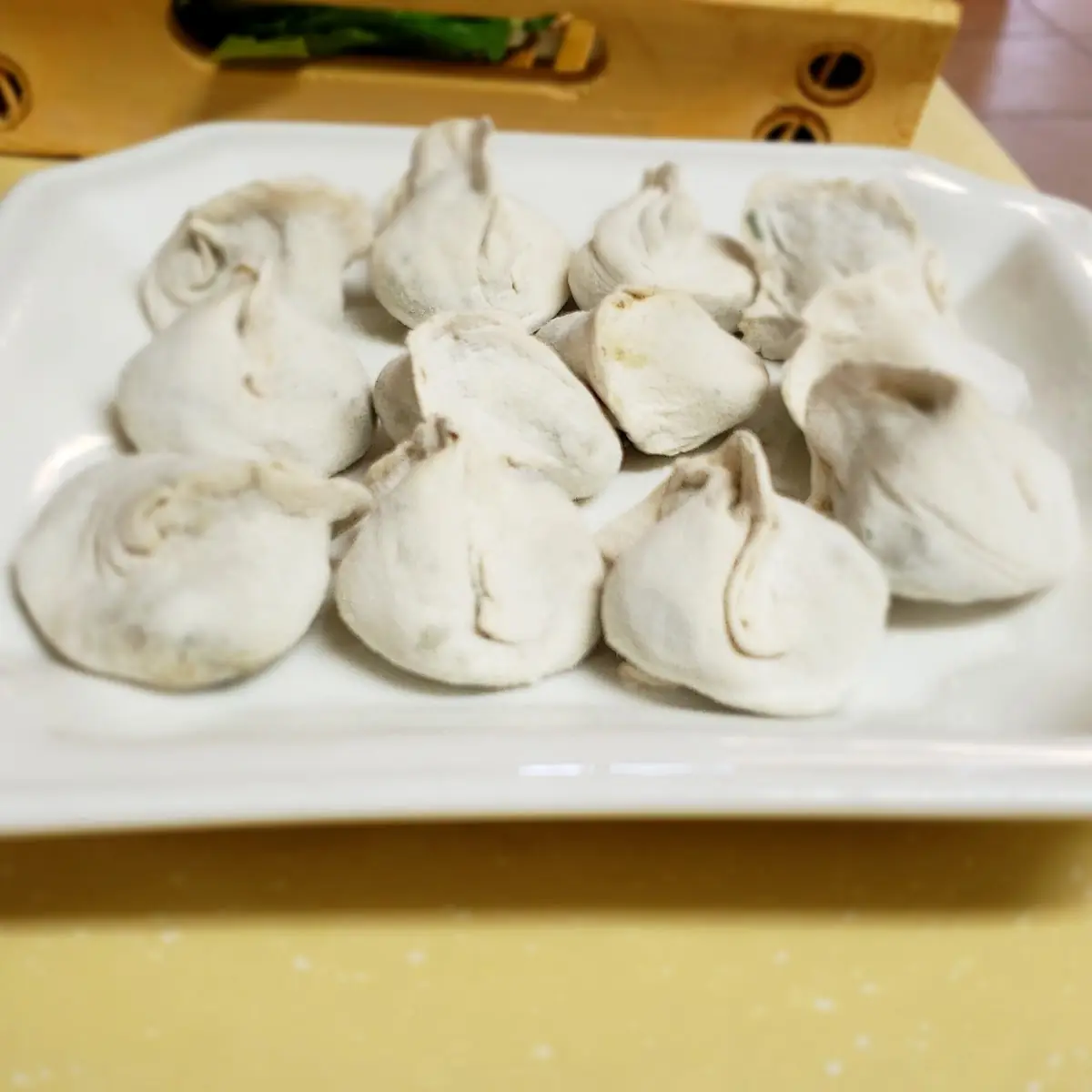 Raw Pork Dumplings