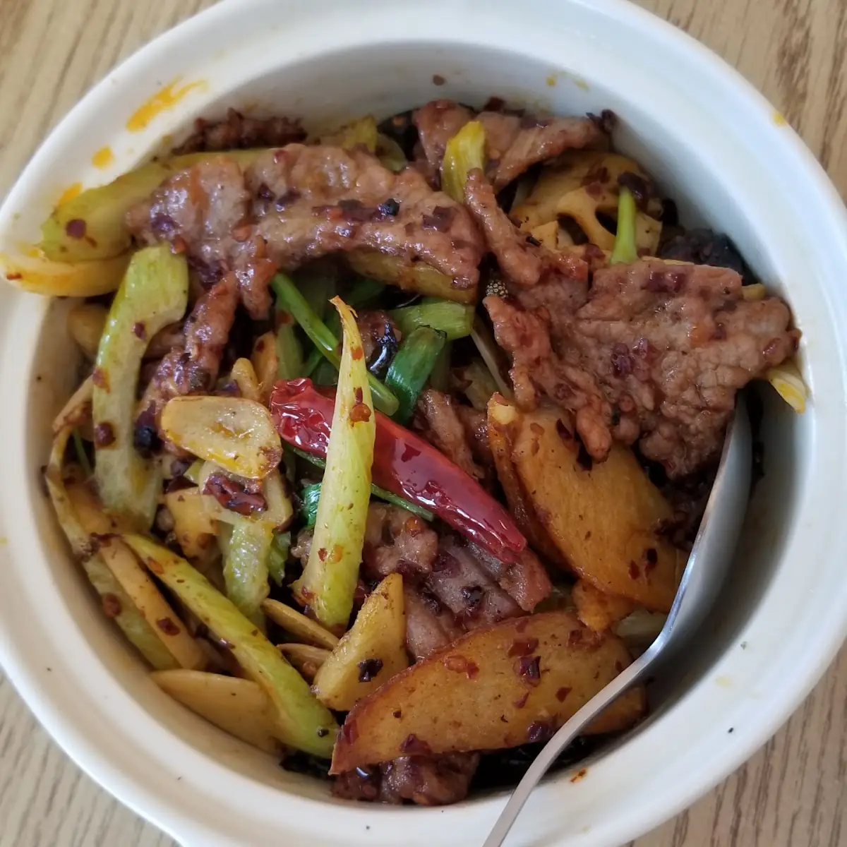 Dry Pot Beef Sichuan Style