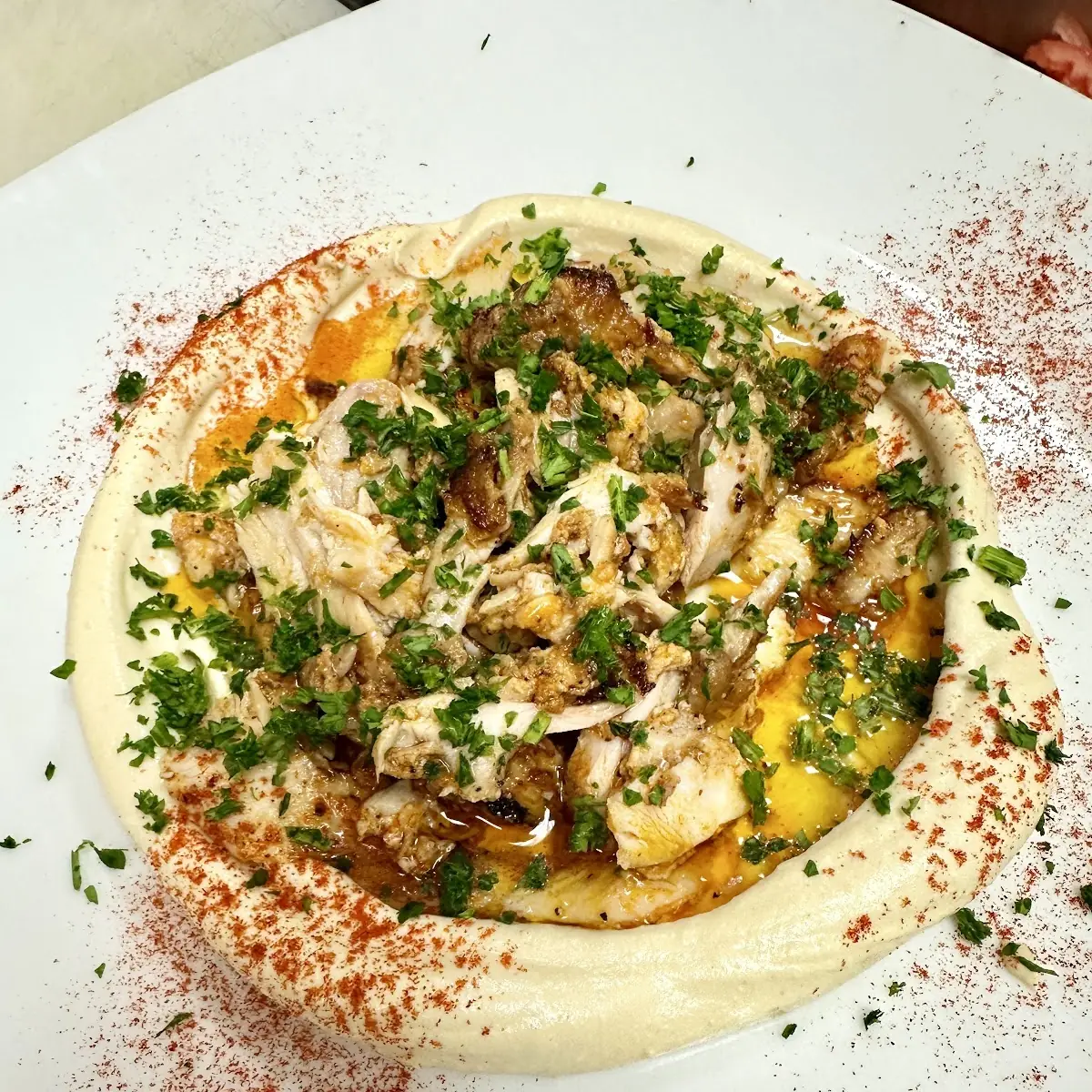 Hummus Shawarma Chicken