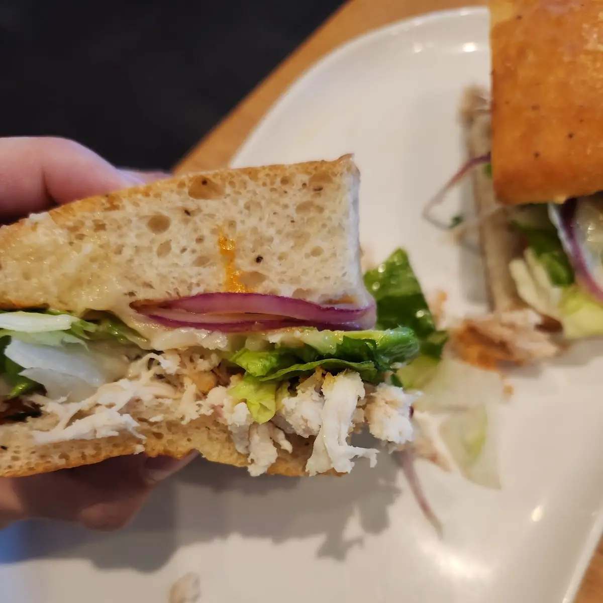 Chicken Avocado Chipotle Sandwich