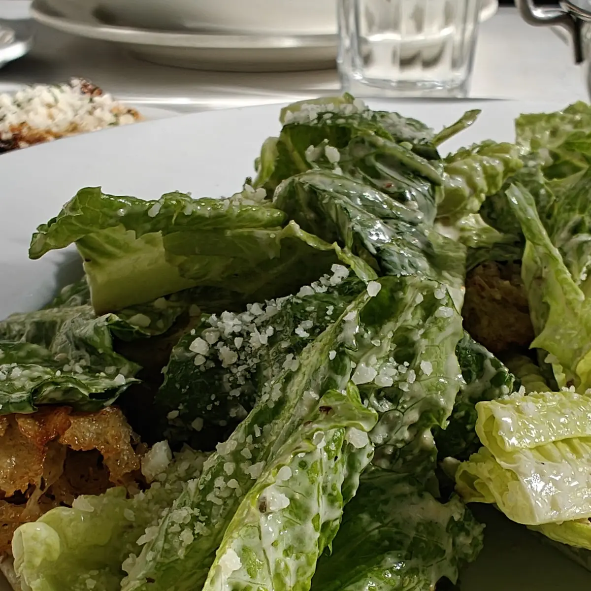 Caesar Salad with Crabmeat