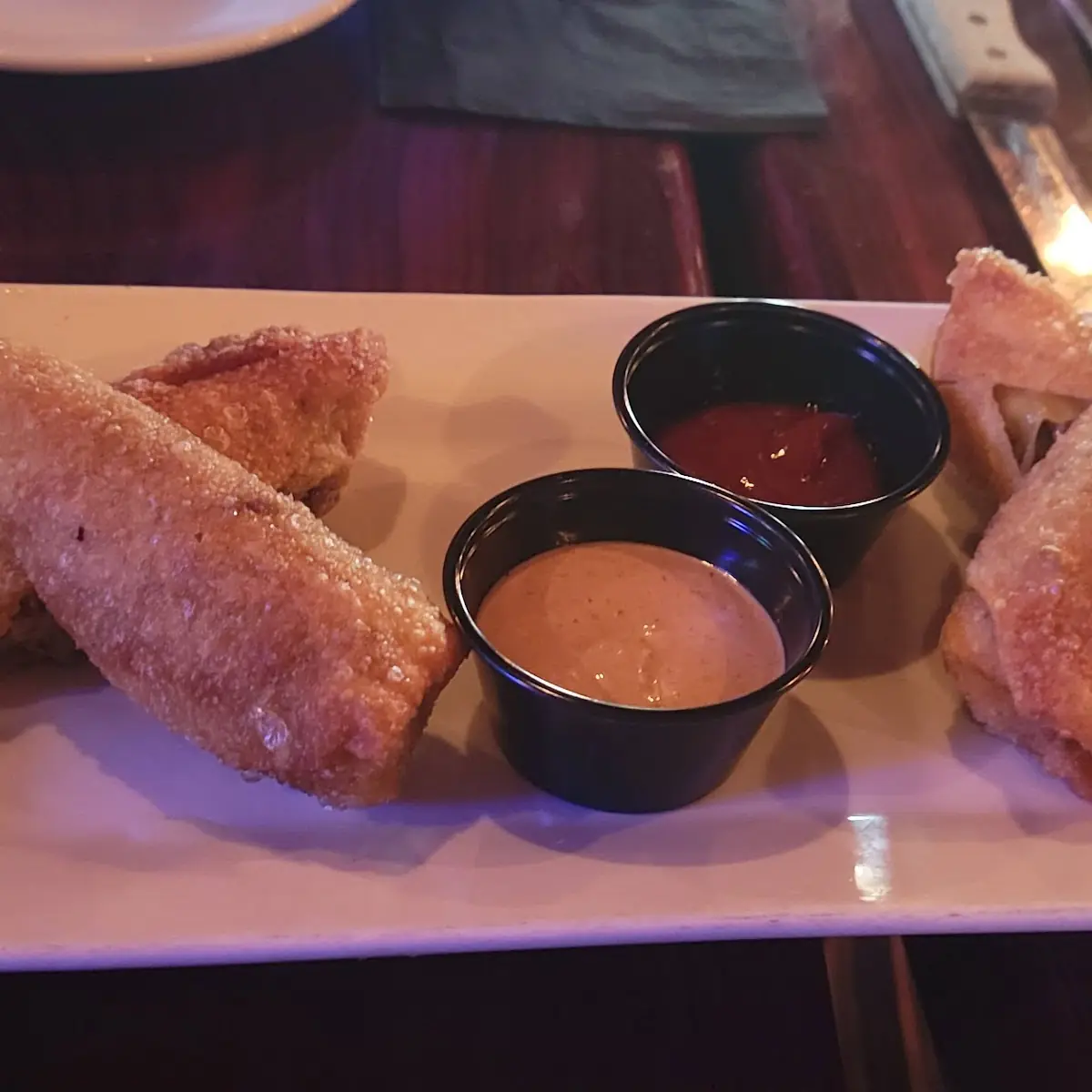 Cheese Steak Egg Roll