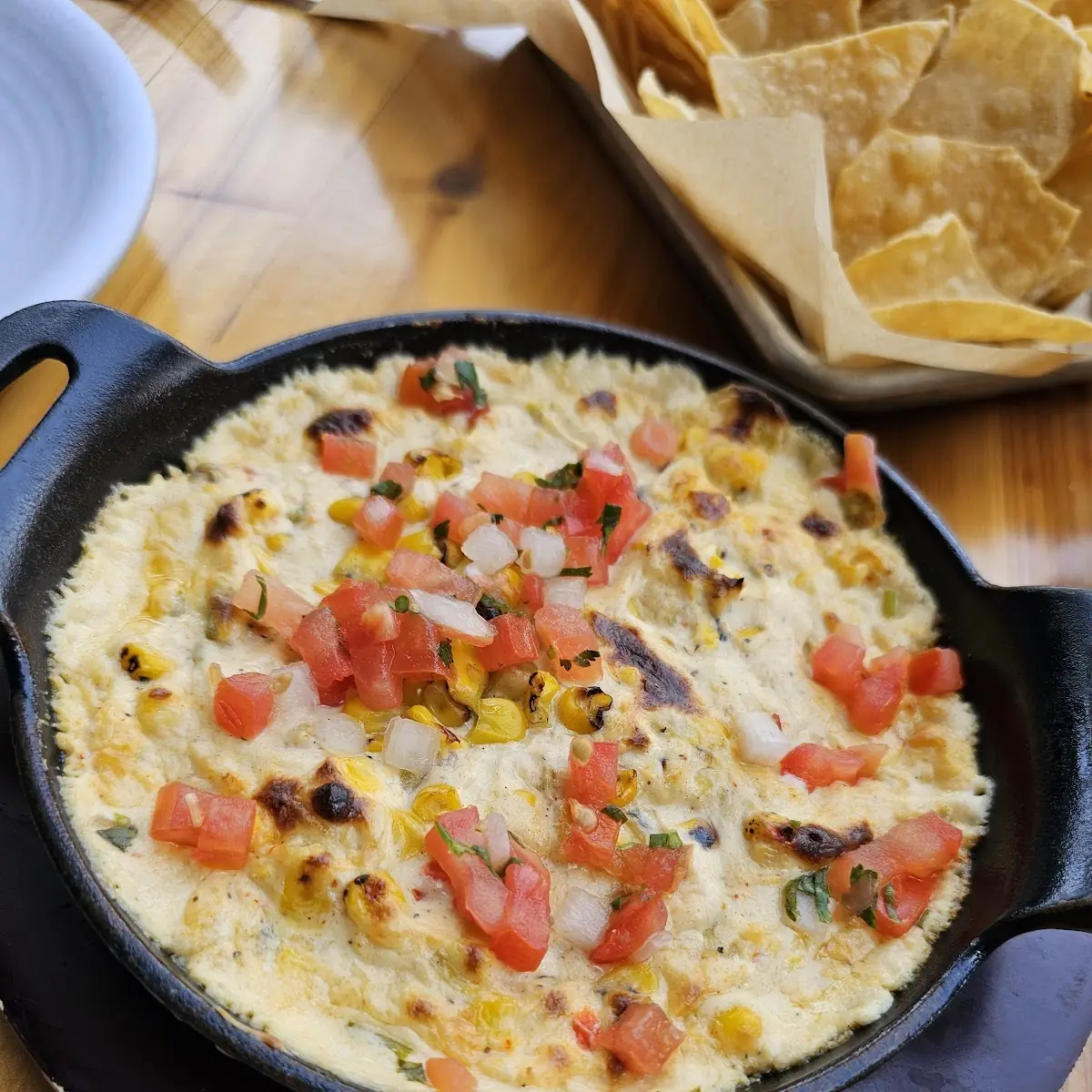 Queso Elotes Dip