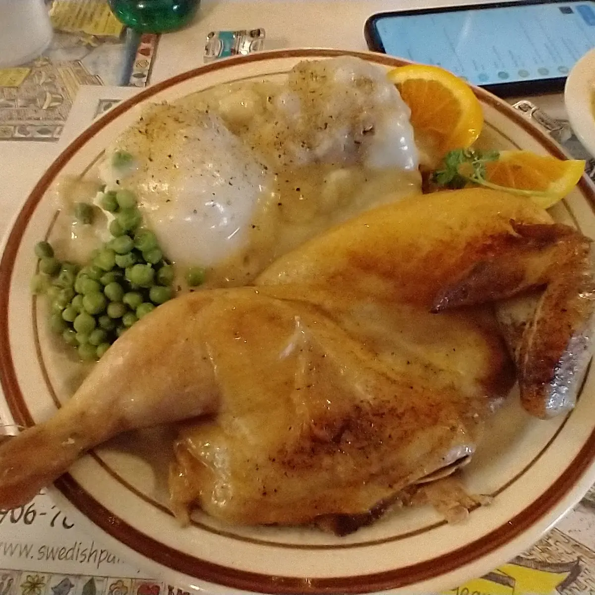 Baked Chicken Dinner