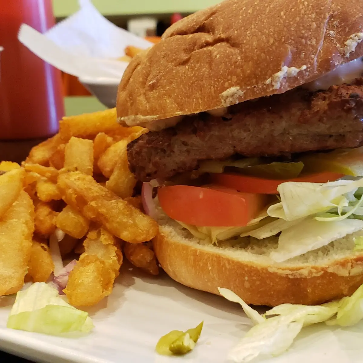 The Impossible Vegan Burger