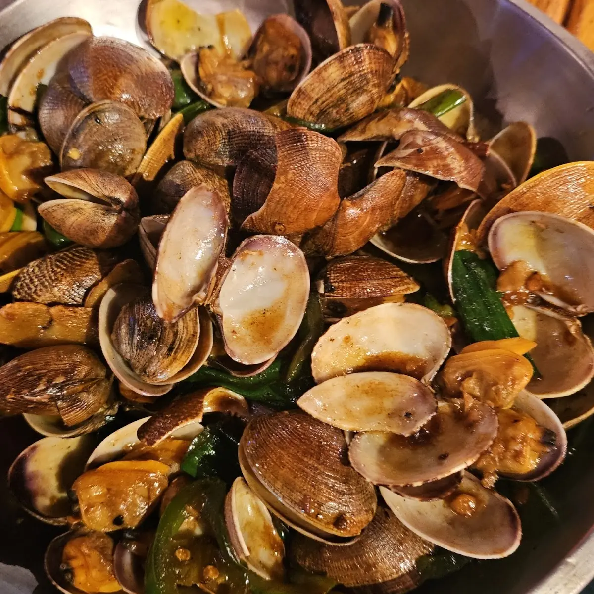 Clams with Black Bean Garlic Sauce