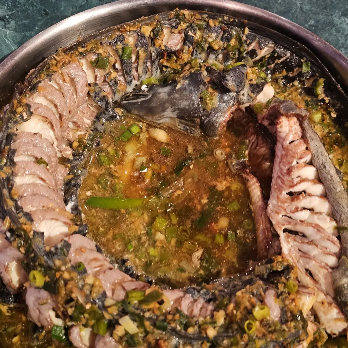 Eels in Garlic Sauce