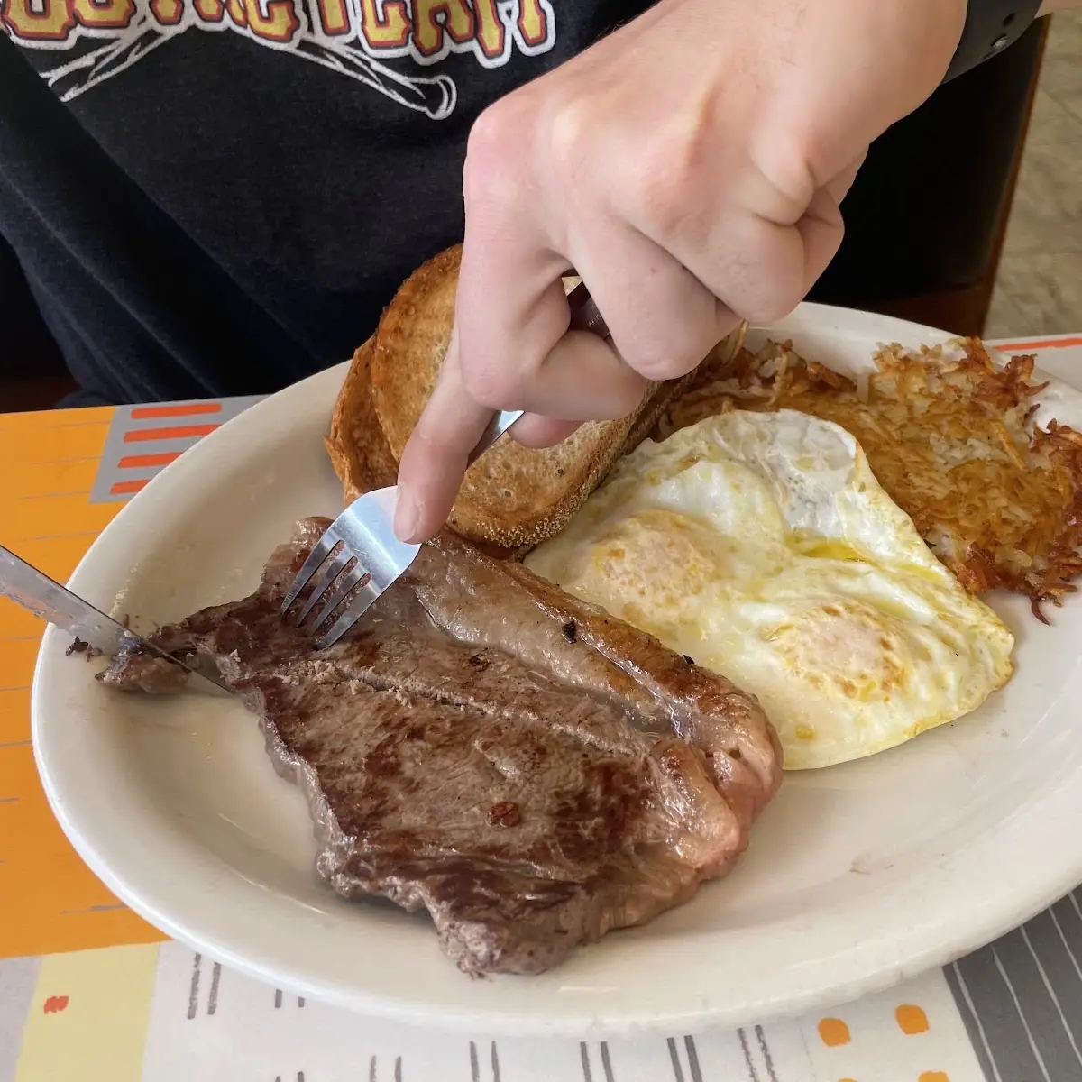 Country Fried Steak & Eggs