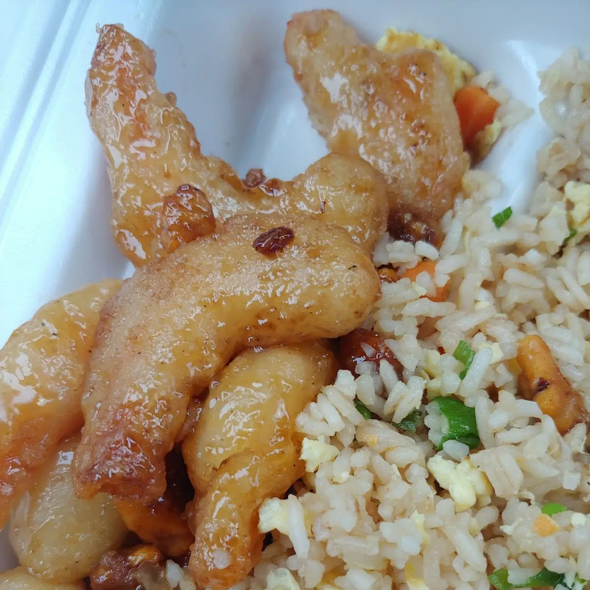 Walnut Shrimp Fried Rice