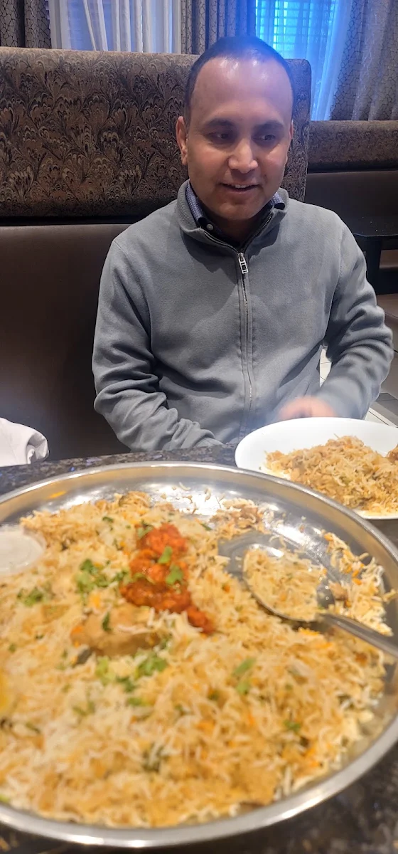 Hyderabadi Chicken Dum Biryani Rice