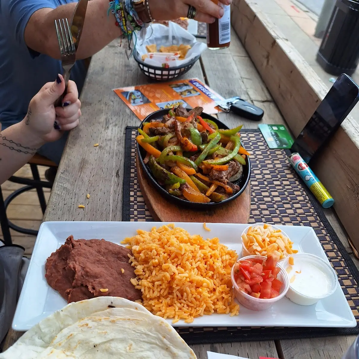 Tex Mex Quesdillas Rice Beans, Mi Casita Restaurant & Bar