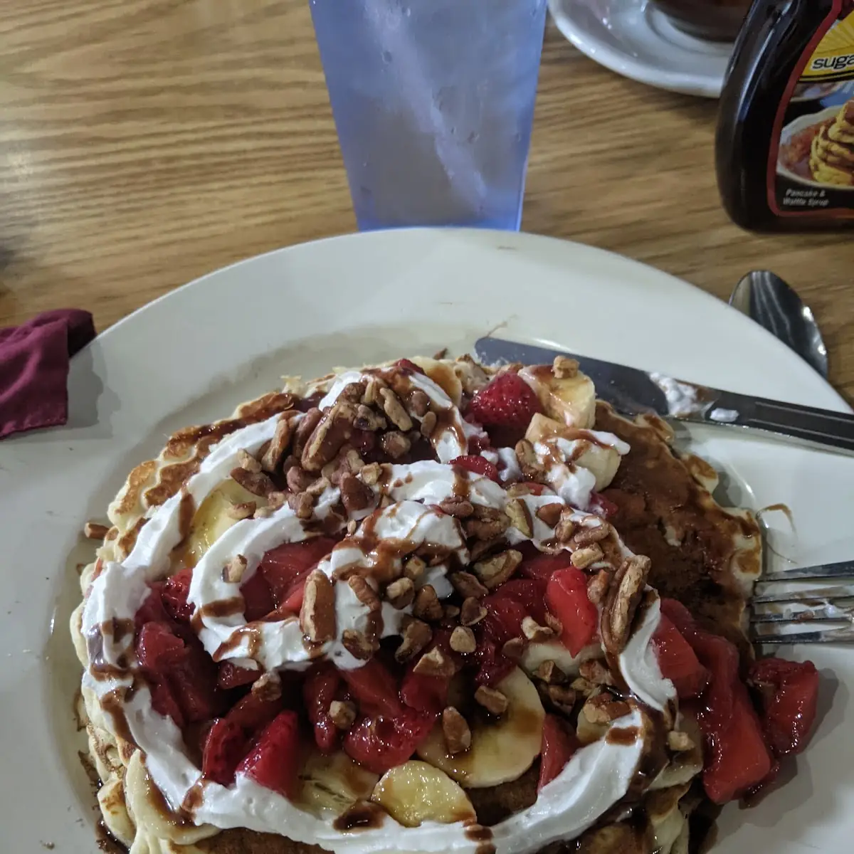 Banana Split Pancakes