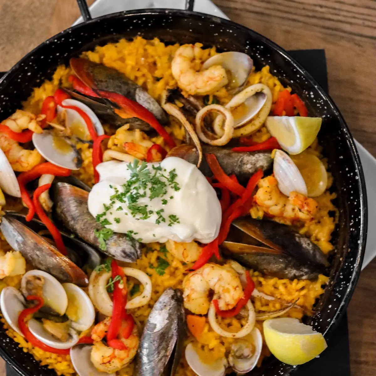 Paella Mariscos