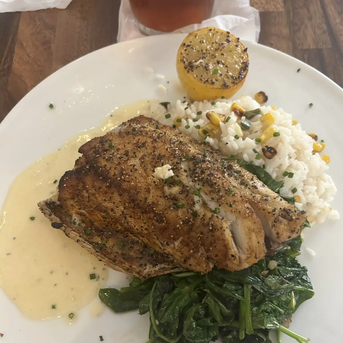 Pan-Seared Snapper