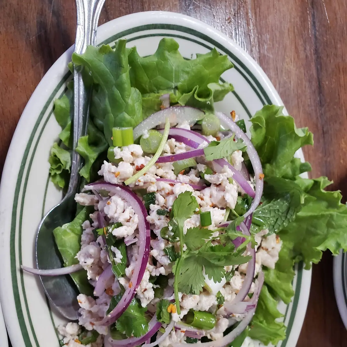 Chicken Larb Salad