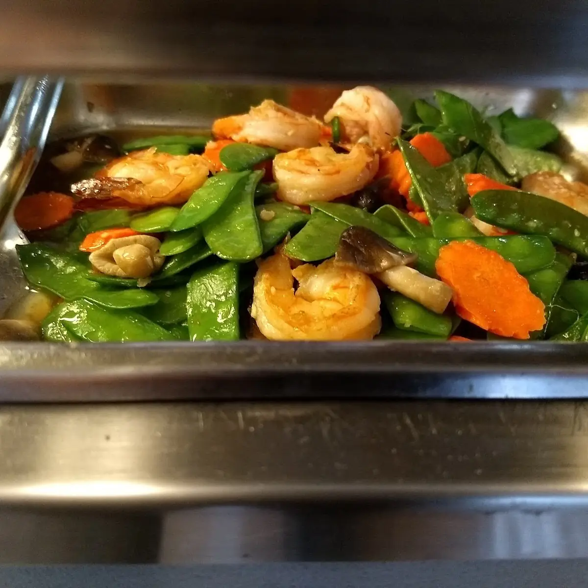 Shrimp with Snow Peas