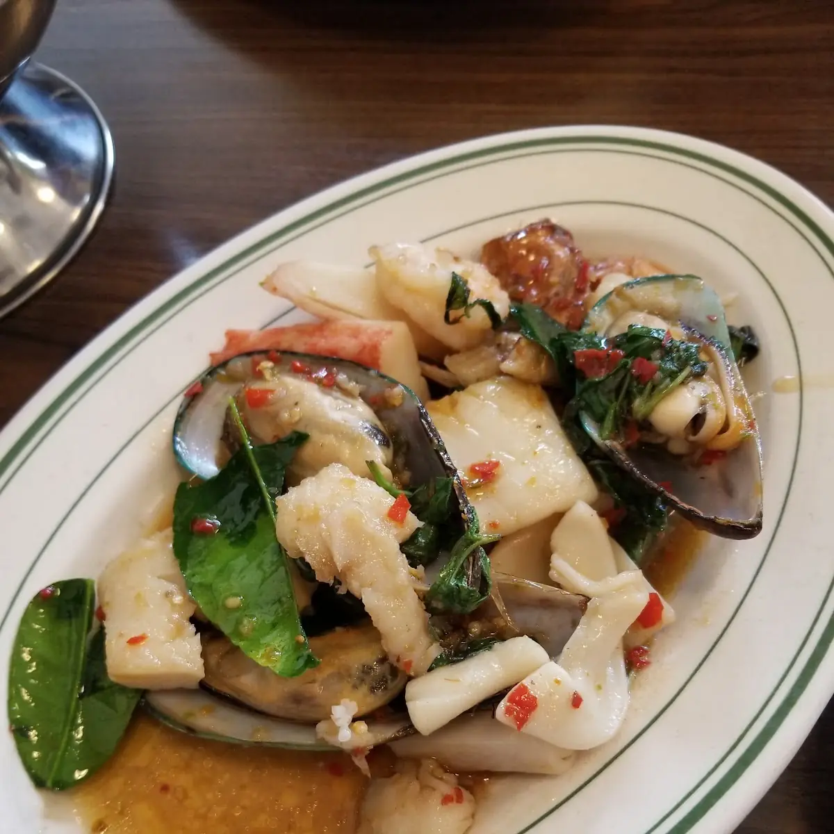 Spicy Seafood Combination- Satay