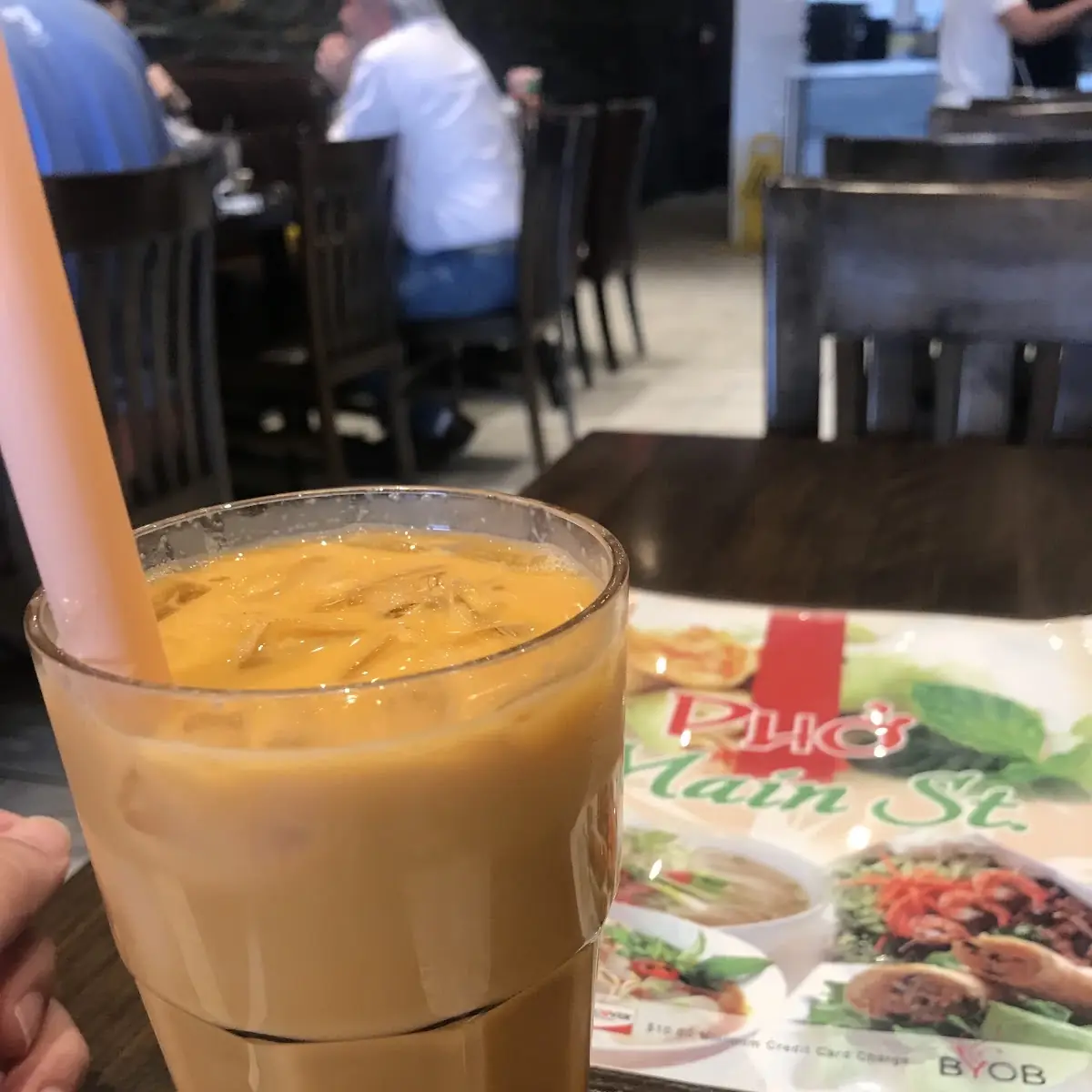 W14 Thai Tea with Bubble