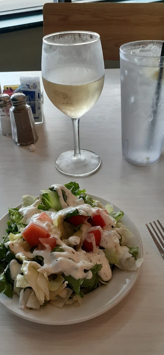 Side Salad with Ranch Dressing