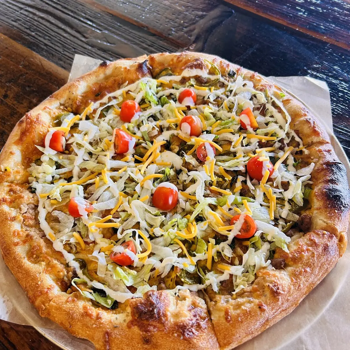 The Tumbleweed Taco Pizza