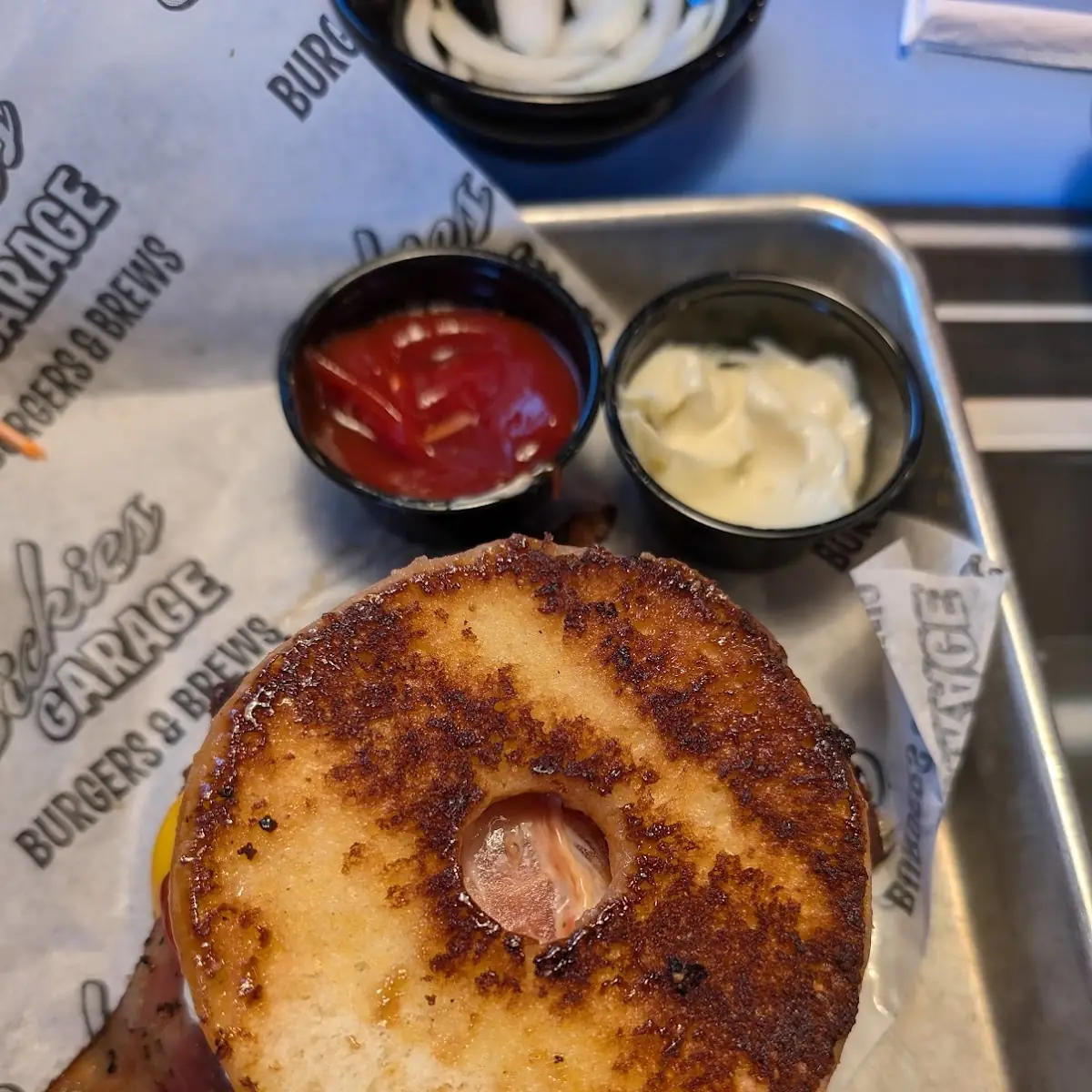 Glazed Donut Burger